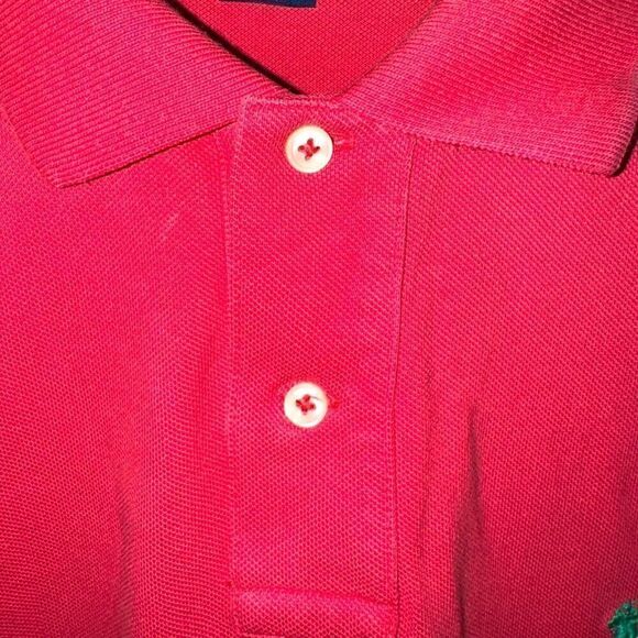 Polo Ralph Lauren Salmon Pique Polo Shirt Size M - Picture 3 of 10